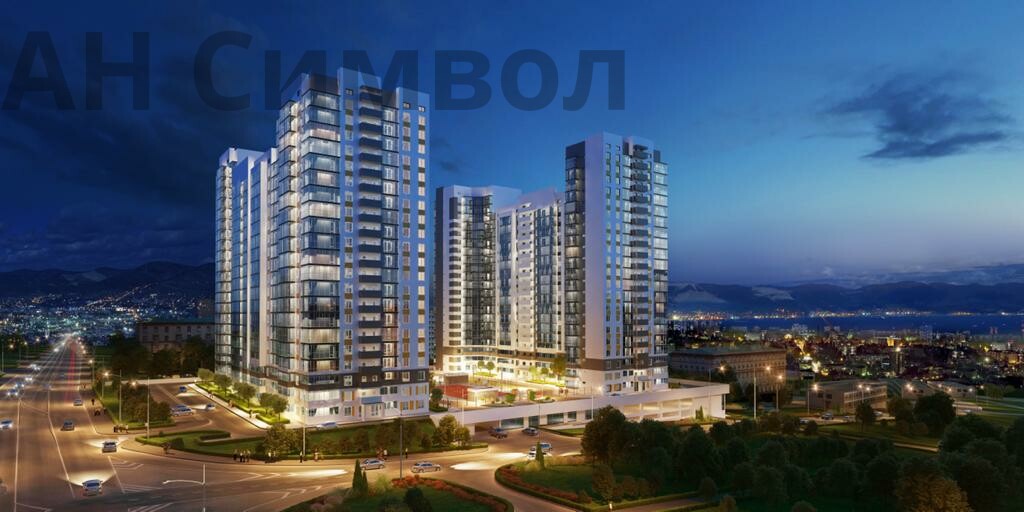 Продажа 2-комнатной новостройки, Новороссийск, улица Куникова,  дом 55