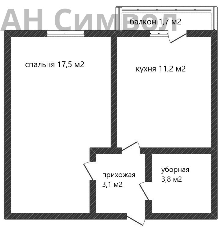 Продажа 1-комнатной новостройки, Новороссийск, проспект Дзержинского,  дом 247