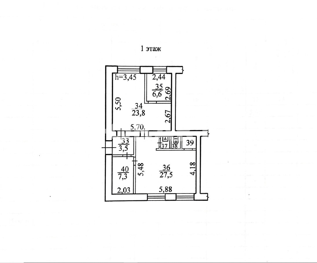 ПСН · 72.5 м² · 1/5 этаж