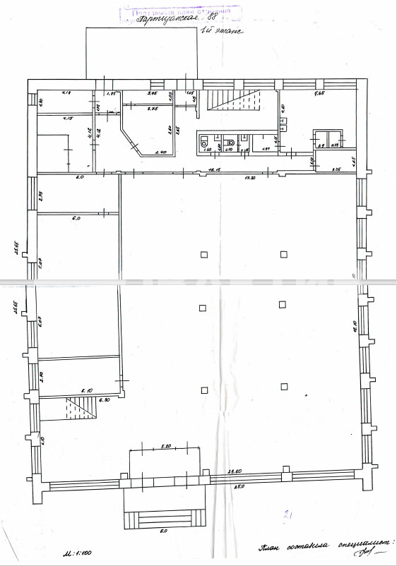 Торговая площадь · 1100.3 м² · 1/2 этаж — Изображение 7