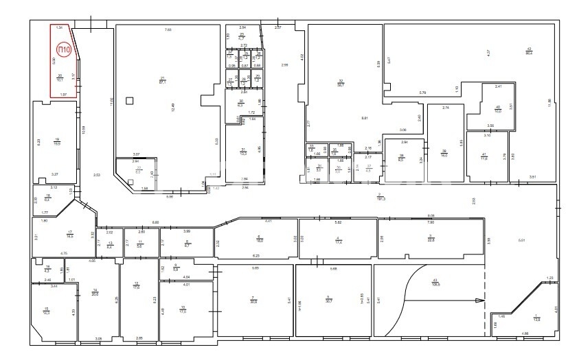 Офис · 10.1 м² · 1/7 этаж — Изображение 5