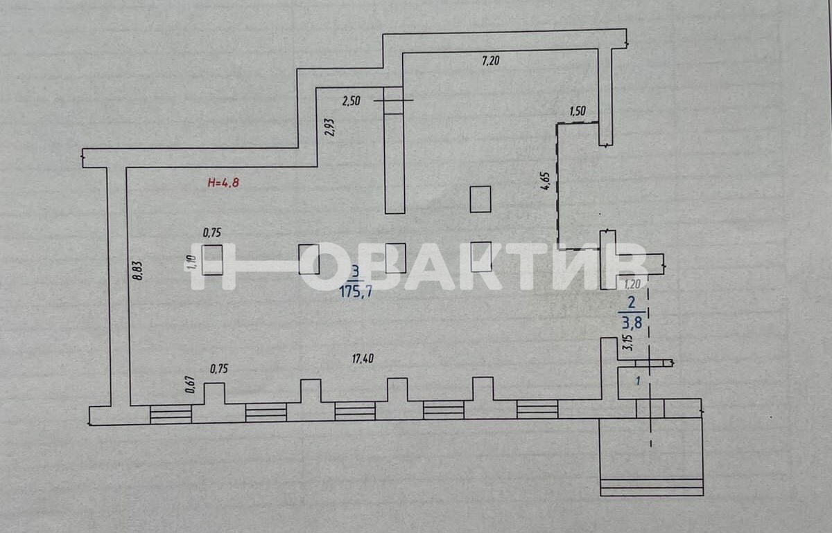ПСН · 180.9 м² · 1/6 этаж — Изображение 15