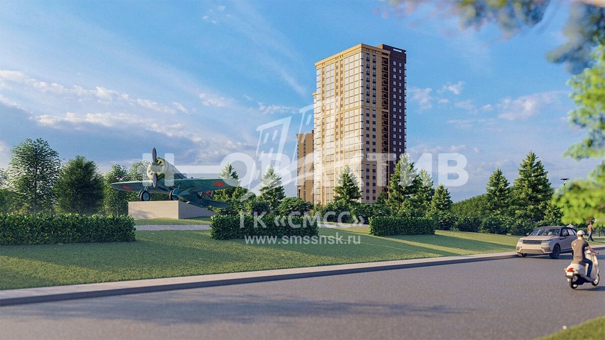 2-комн. квартира · 61 м² · 15/25 этаж