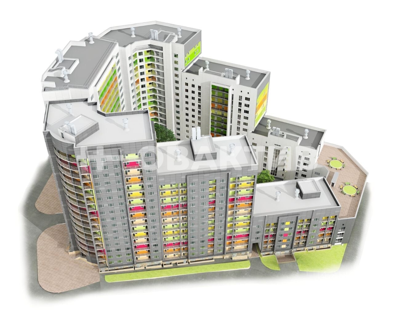 2-комн. квартира · 67 м² · 11/17 этаж