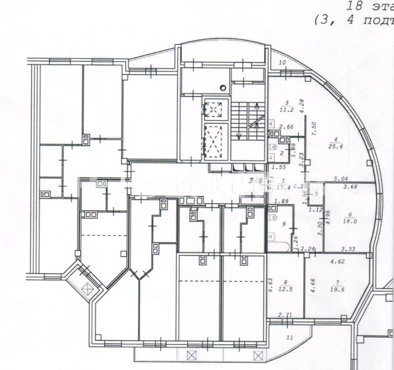 4-комн. квартира · 114 м² · 18/18 этаж — Изображение 40