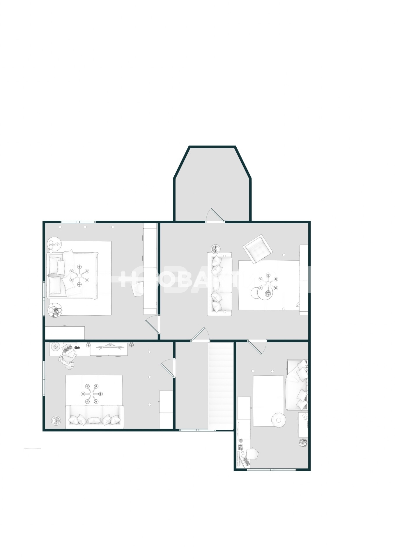 2-этажного Дом · 192 м² · 7.0сот.