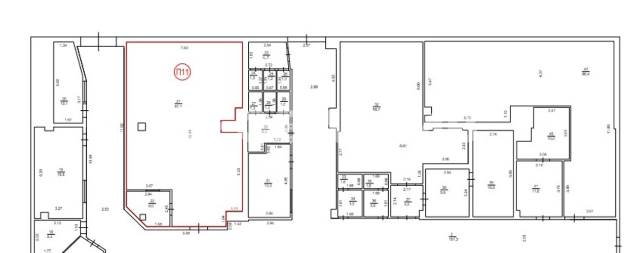 ПСН · 93.1 м² · 1/7 этаж — Изображение 17