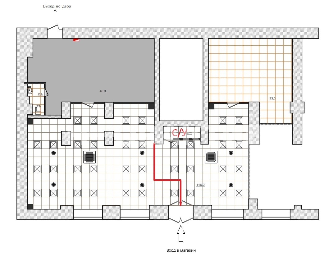 Торговая площадь · 195.4 м² · 1/5 этаж — Изображение 9