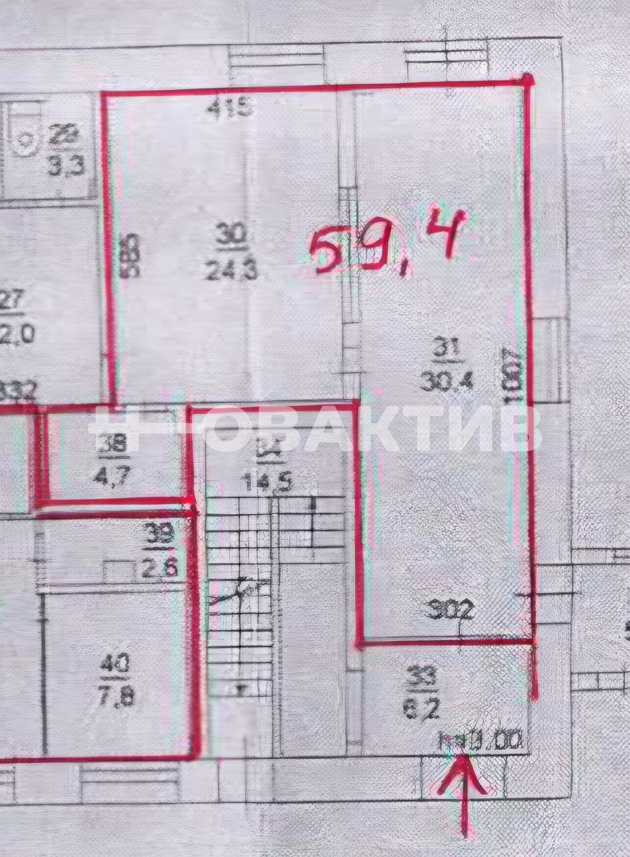 Офис · 60.0 м² · 1/3 этаж — Изображение 7