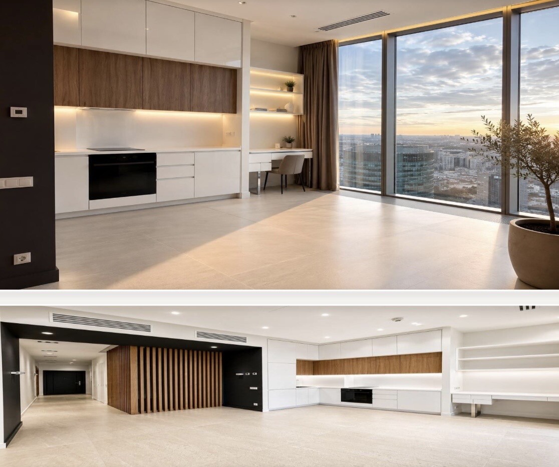 1-комн. апартаменты, 56,5 м²