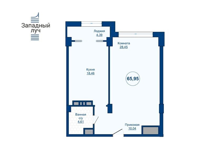 Планировка 2-комн